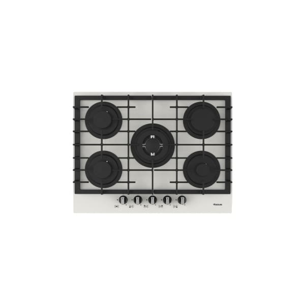 Plaque de Cuisson FOCUS Vitro 5 Feux 70 cm - Blanc (F.406W) Plaque de Cuisson FOCUS Vitro 5 Feux 70 cm - Blanc (F.406W)